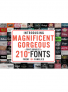 Magnificent Gorgeous Fonts Bundle – Free 210 Fonts from 194 Families with Commercial License