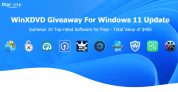 WinXDVD Giveaway For Windows 11 Update – Summon 10 Top-rated Software for Free