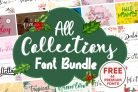 All Collections Font Bundle – 100% OFF – GiveAway